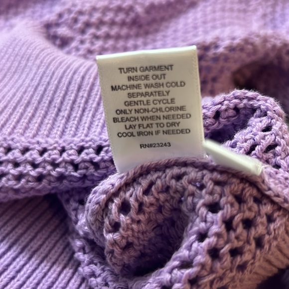 Happy X Nature by Kate Hudson for New York & Company Puff Sleeve Sweater - Picture 8 of 8